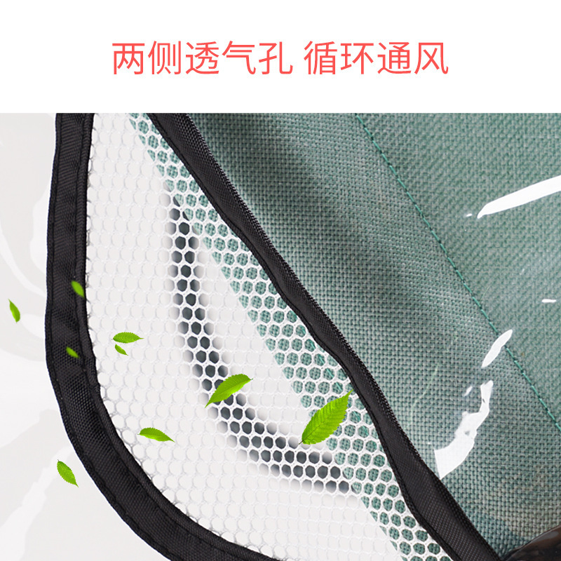 Cochecito de bebé Cubierta de lluvia universal Cubierta de viento Cochecito de bebé Cupón de lluvia