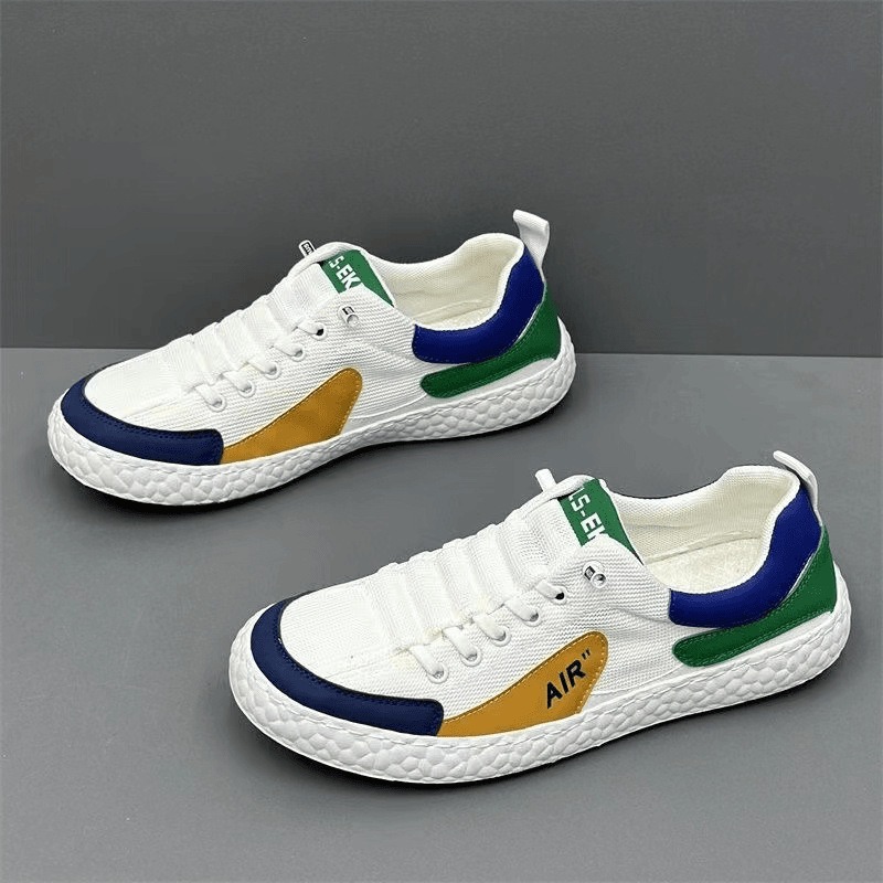 2026 New Men's Shoes, Summer Mesh Breathable Sneakers, Men's Sports Casual Low-Top Shoes, Slip-On Forrest Gump Shoes