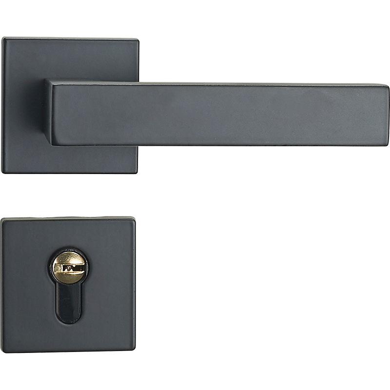 Cerradura de la puerta del Hogar Universal mudo cerradura de la puerta interior manija de la puerta hardware de la puerta de acero inoxidable dormitorio cerradura de la puerta dividida