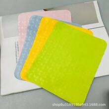 工厂直销眼镜布批发超细纤维针一太阳镜布四叶草祥云小脚丫眼镜布