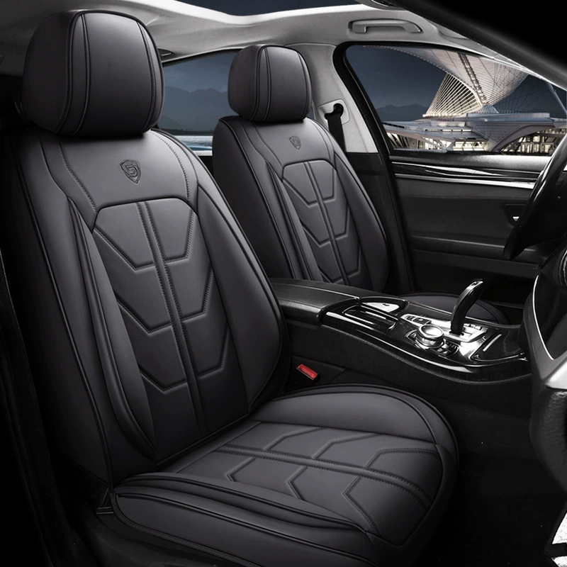 Новая универсальная подушка для автомобильного сиденья, полностью кожаная подушка для мышц живота, универсальная четырехсезонная подушка для автомобильного сиденья, полностью кожаная подушка для трансграничных перевозок.