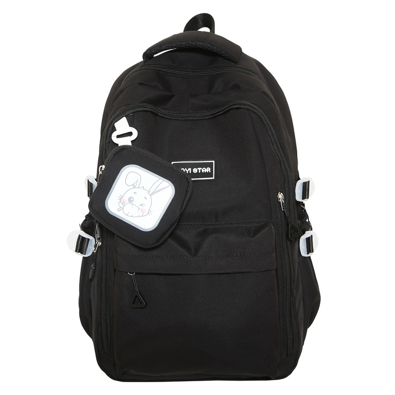 Mochila de estudiantes de secundaria y secundaria nueva JIAYISTAR mochila de moda universal mochila de viaje de gran capacidad