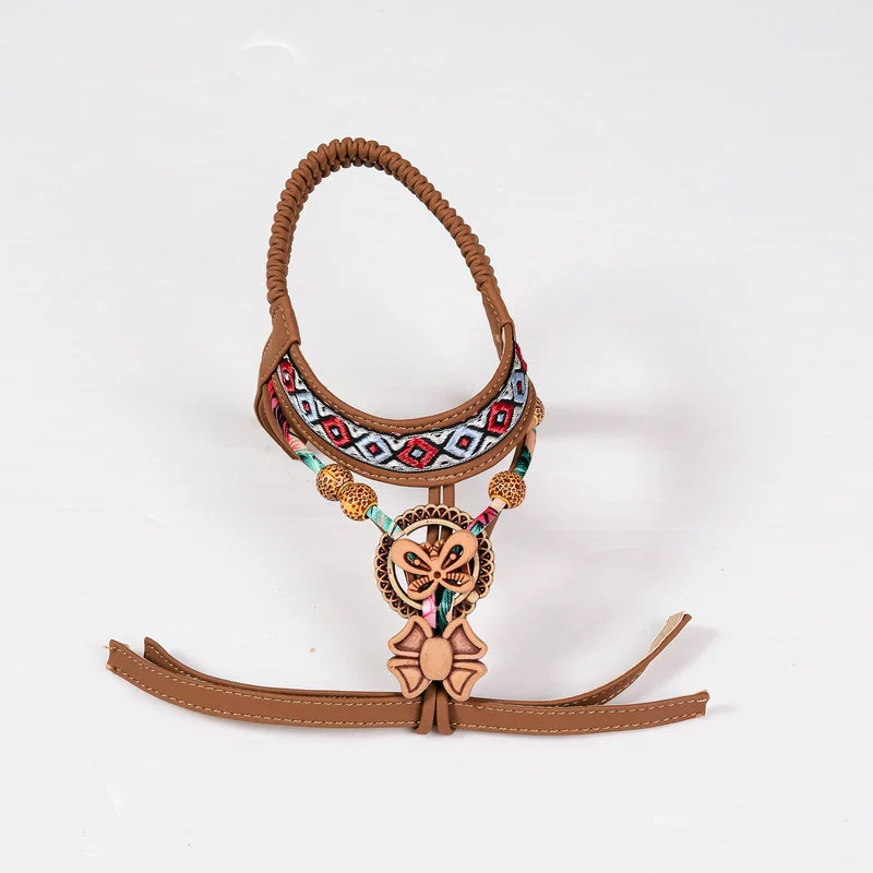 Богемская новая женская обувь верхняя полуфабрикаты модные стразы плоский склон с каблуком, аксессуары для обуви производитель прямых продаж