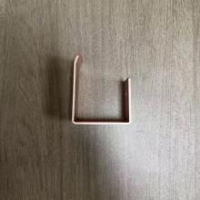 U型铝合金槽 工业折弯铝型材 设备固定支架U型铝槽氧化本色铝卡槽