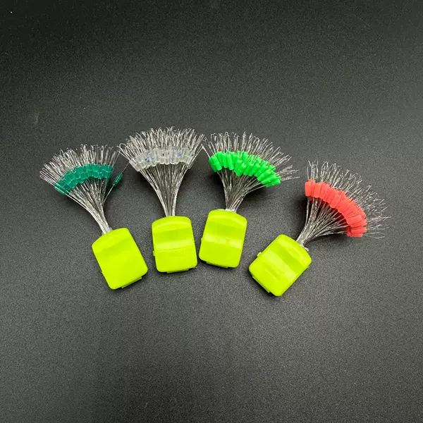 100 PCs fishing space beans silicone fishing gear large small size competitive accessories spot beans bulk full set combination fishing gear
