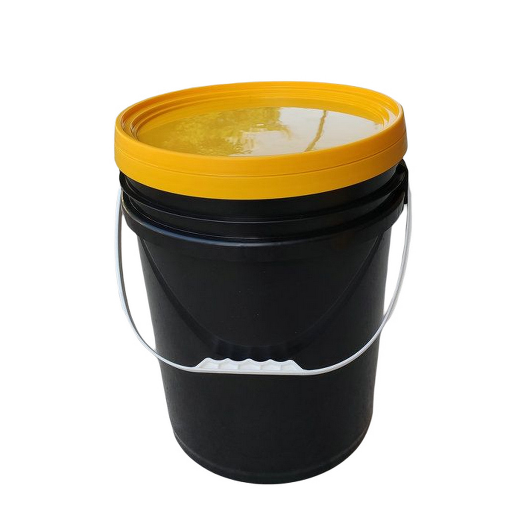 8.5L塑料化工桶23升防水桶涂料桶胶水桶工业包装桶25升带盖方桶