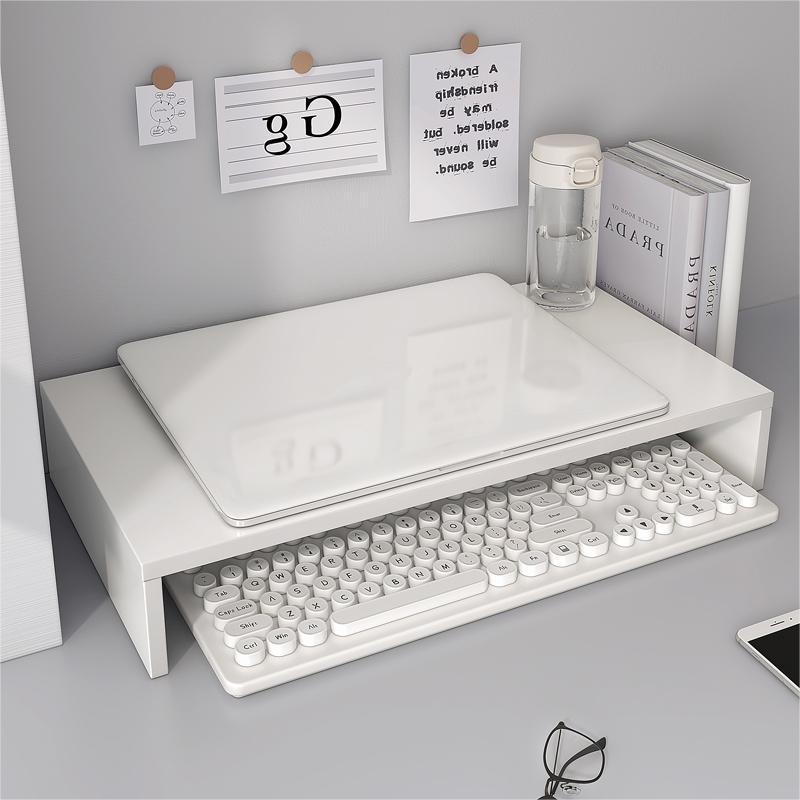 escritorio portátil elevación estante dormitorio buena oficina monitor de escritorio estante de almacenamiento de escritorio