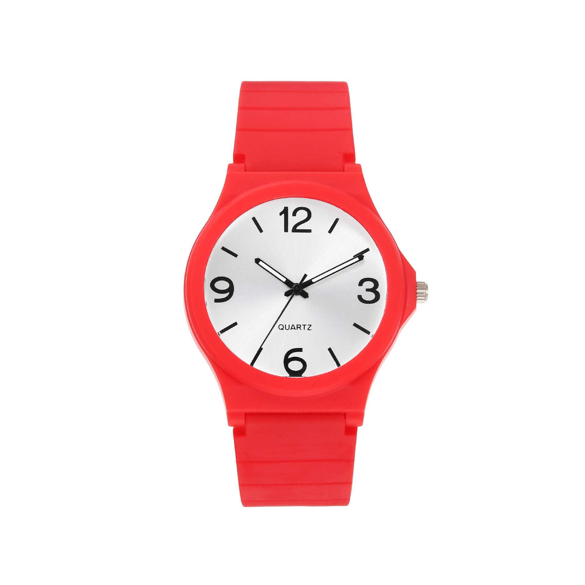 Nuevo reloj de cuarzo de tendencia reloj de pulsera de estudiantes para exámenes masculinos puntero simple reloj de estudiantes impermeable reloj de niñas