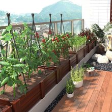 一亩菜园ACRE 种菜专用盆户外蔬菜种植箱家庭阳台楼顶防腐木花箱