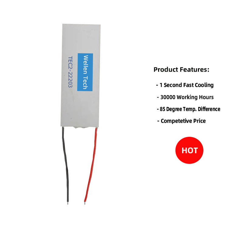 长方形半导体30*70mm双层制冷片TEC2-22203 12V 3A