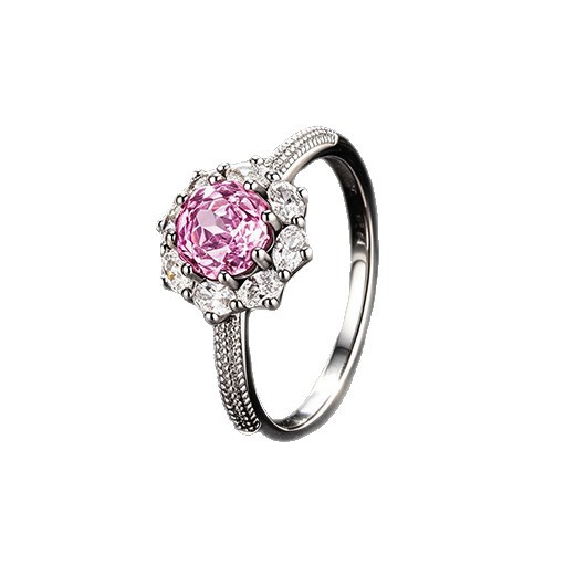 Xuping lujoso diseño ligero anillo de diamante de aleación de apertura de alta calidad anillo de moda personalidad anillo de novia