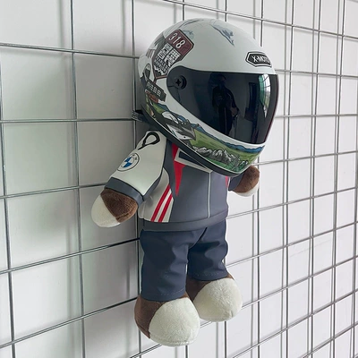 bear AGV motorcycle gift — Motosiklet dəbilqələri - height-28cm-floral-bearm318-sichuan-xizang-upgraded-internal-buckle