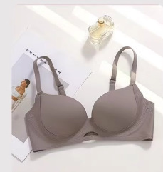 粉底液隐形内衣女小胸聚拢显大夏季薄款收副乳防下垂肤色文胸无痕|undefined