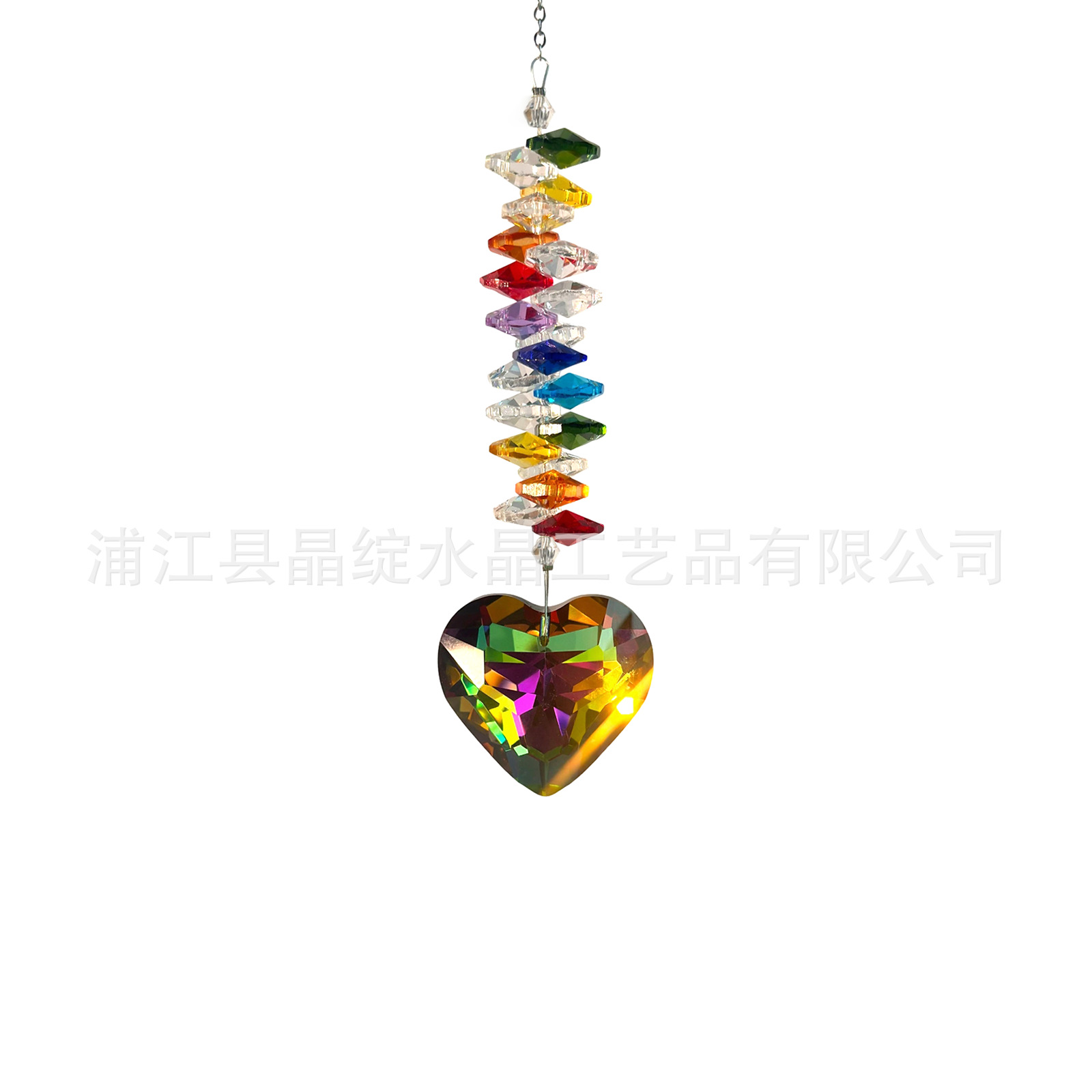 Colgante Atrapasol de Cristal con Cuentas para Decoración del Hogar