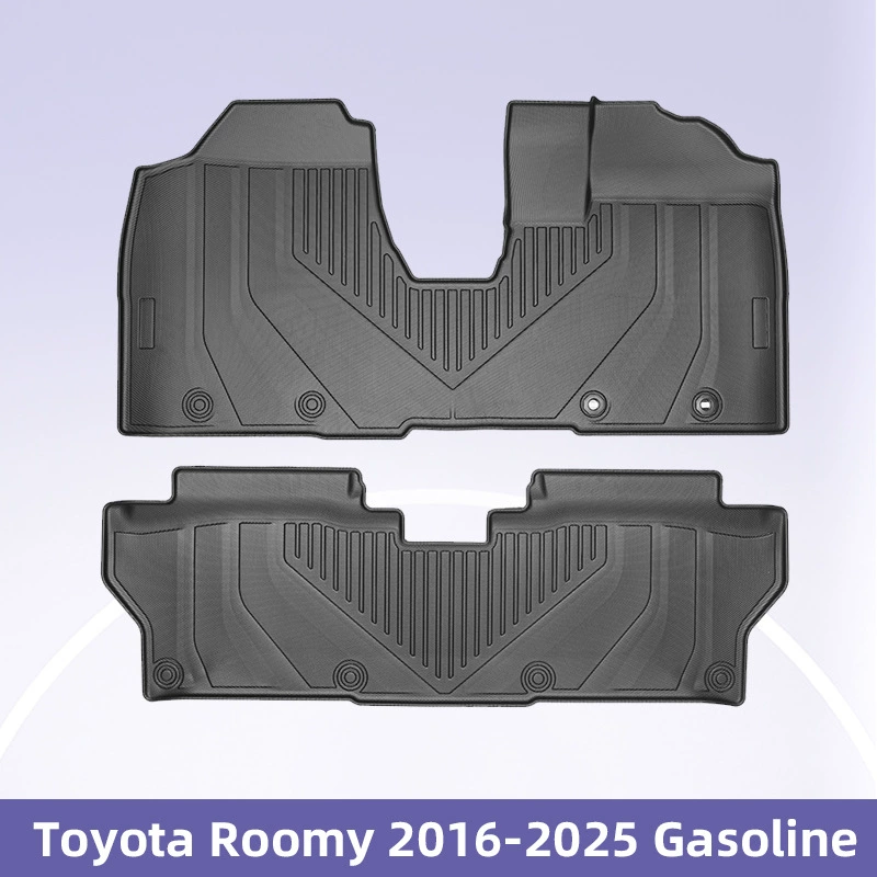 Подходит для Toyota Roomy 2016-2025 Топливный правый руль 3D 24/7 Материал TPE коврик для ног
