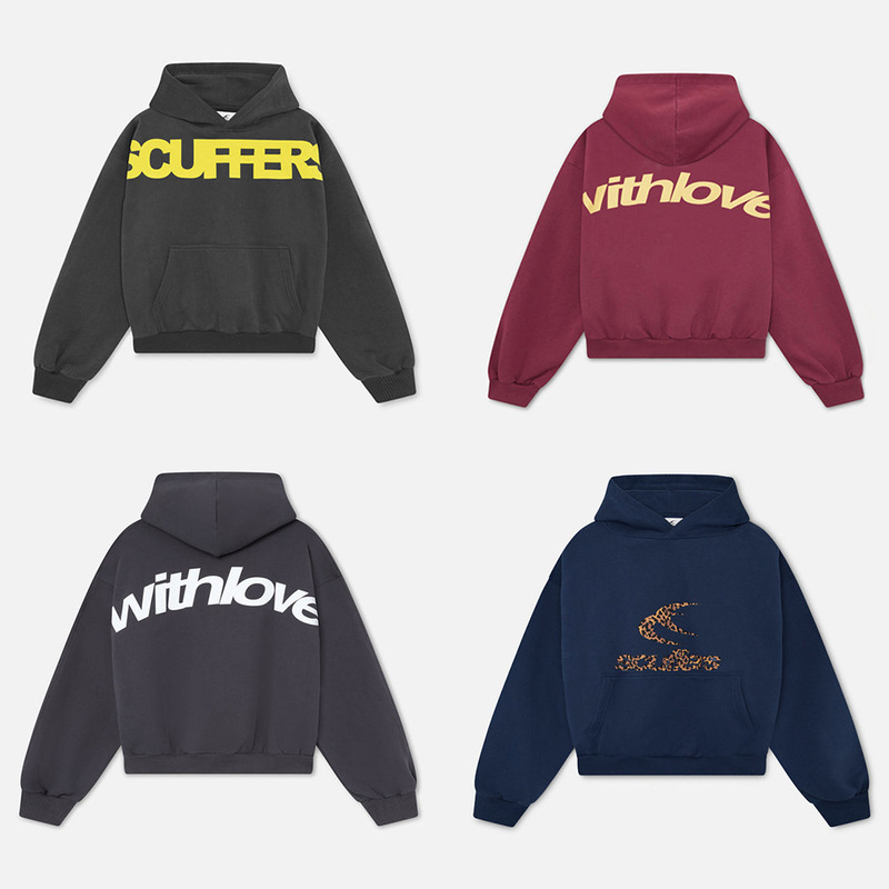 Sc 26Fw New Men's and Women's Heavyweight 100% Cotton Trendy Brand Sweatshirt Boxy Short Wide Hooded Top Hoodie Sc 26Fw New Men's and Women's Heavyweight 100% Cotton Trendy Brand Sweatshirt Boxy Short Wide Hooded Top Hoodie