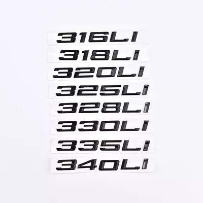 Car logo, BMW 316Li car stickers