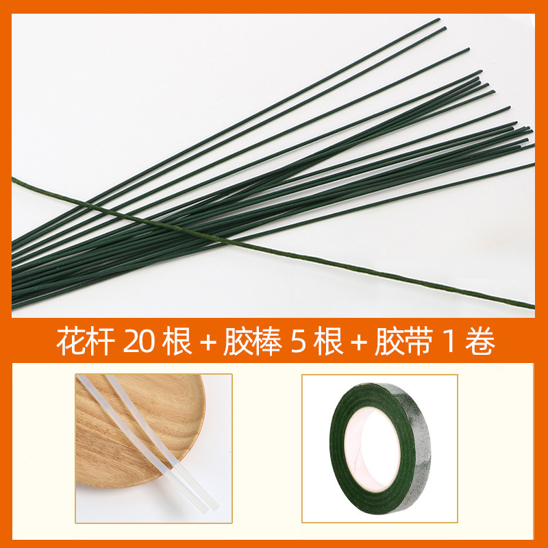 Turtle Twisted Stick Qixi ramo hecho a mano DIY paquete de materiales de tulipanes para niños encriptación raíz de lana trenzada conjunto completo de torsión