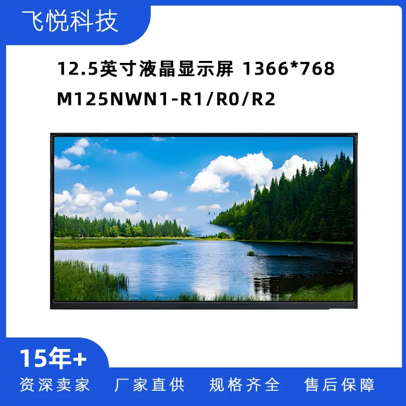 BOE 12,5-дюймовый ноутбучный экран M125NWN1-R1 M125NWN1-RO M125NWR1-R2