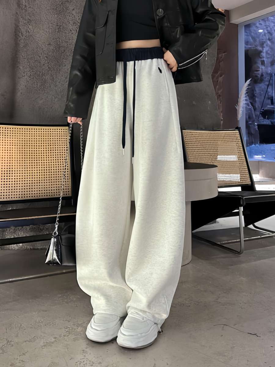 Спортивные штаны Chengying Clothing темно-синие стандартные S