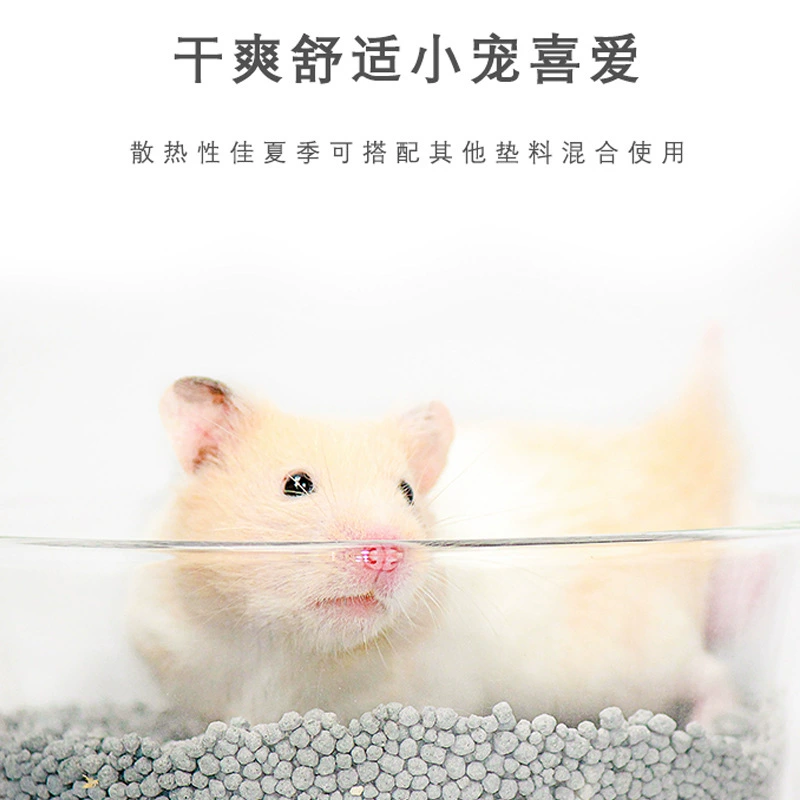 仓鼠活性炭尿砂金丝熊花枝鼠侏儒熊除臭厕所垫料小兔子豚鼠沙三丁