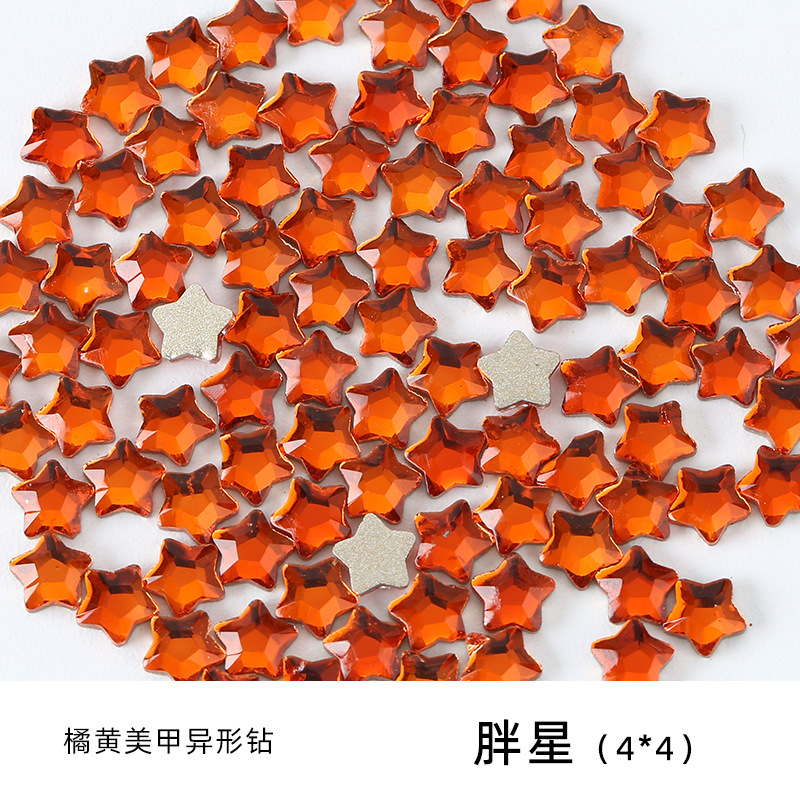 オレンジ色の異形ドリルの美甲ドリルのアクセサリーの卸売りは浦江工場の水ドリルの愛の水滴の馬の目のガラスのドリルを混ぜます。|undefined