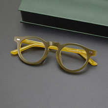 复古手工眼镜意大利板材眼镜框眼镜架平光全框文艺镜框