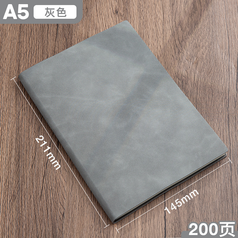笔记本定制高颜值学生记录本简约上班商务会议办公加厚a5记事本|undefined