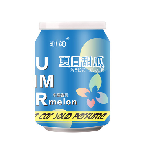 Manufacturer wholesale car Coke can aromatherapy long-lasting light fragrance can solid balm ornaments indoor new fragrance