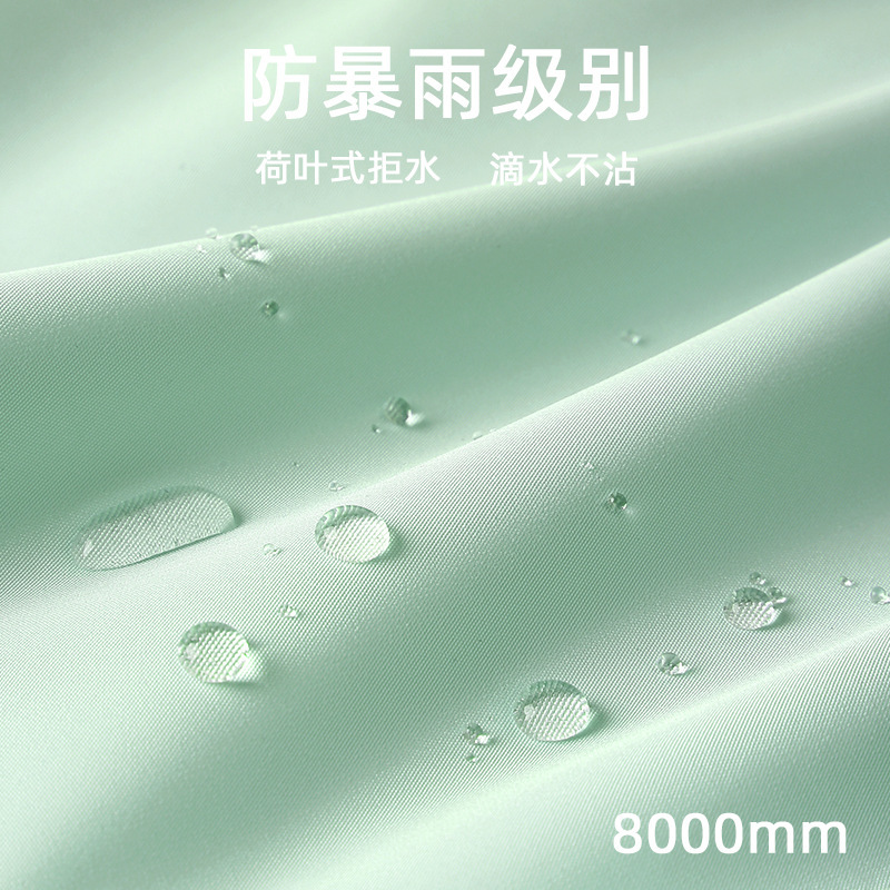 儿童雨衣雨裤分体套装6-12岁小学生男童女童冲锋衣带书包位|undefined