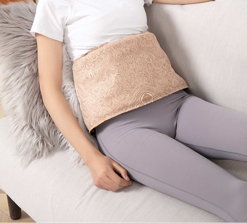 Electric Heated Mugwort Moxa Wrap 9-Level Temperature Control Shoulder Waist Knee Warm Compress Full Body Home Use specifications