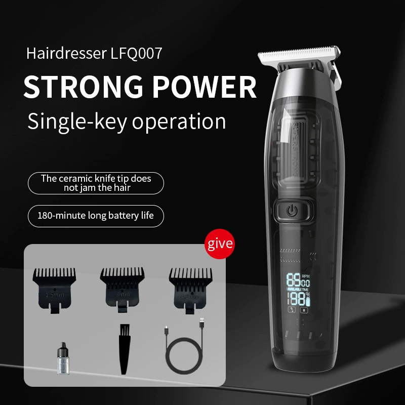 Мужской триммер для интимных зон с безопасным лезвием, водонепроницаемый электрический триммер для стрижки бороды