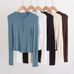 Soft Super Henry Women's Fitness Top Long Sleeve Hold Tight Yoga Clothes Slimming Sports T-Shirt Casual Running