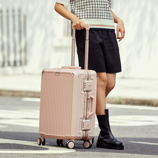 Aluminum Alloy Password Box Trolley Case Luggage 20-inch Boarding Box Super Large Capacity Luggage Multifunctional Travel Luggage