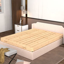 精品杉木床板实木硬床垫1.8米加厚床架排骨架双人硬板木现代简约
