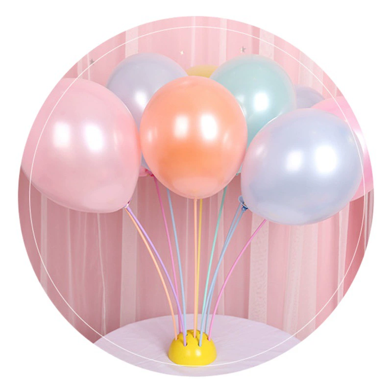 Держатель для воздушного шара, свадебная композиция, макарон, 42 см, удлиненная швабра, пластиковые аксессуары, украшение, пластиковый толстый держатель для шеста