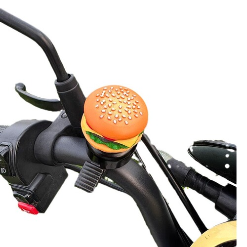 Hamburg Cartoon Bicycle Bell Super Loud Children's Mountain Bike Universal Bell Scooter Bell Bicycle Decoration