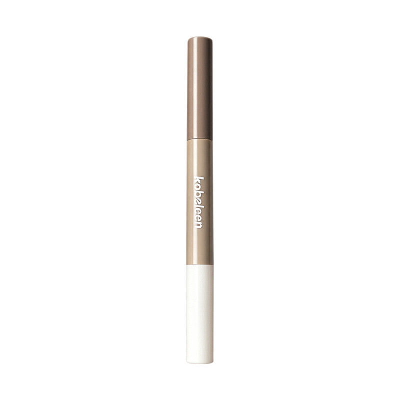 Kobeleen de doble cabeza, color suave, desarrollo de color natural, no abrupto, cepillo de teñido suave, maquillaje.