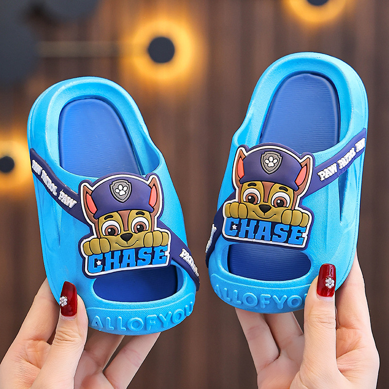 Zapatillas infantiles de verano para niños, niños y niñas, bolsas antideslizantes interiores, zapatillas infantiles anti-colisión