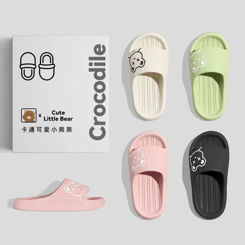 Трансграничные детские тапочки для девочек Летняя ванная баня холодная ванна мужская нескользящая мягкая подошва мультфильм родитель-ребенок холодные тапочки для дома
