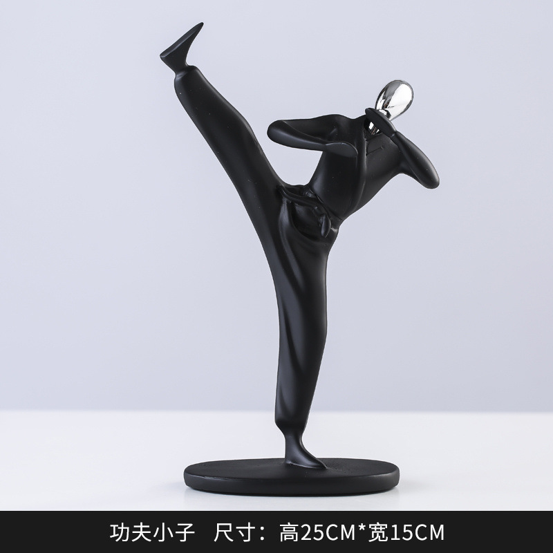 現代のシンプルな陶磁器の装飾品は家庭の客間の酒場のテーブルの上にアイデアの部屋の戸棚を飾っています。|undefined