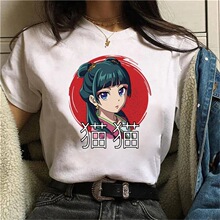 Hot The Apothecary Diaries Maomao Printed T-Shirts Women Sum
