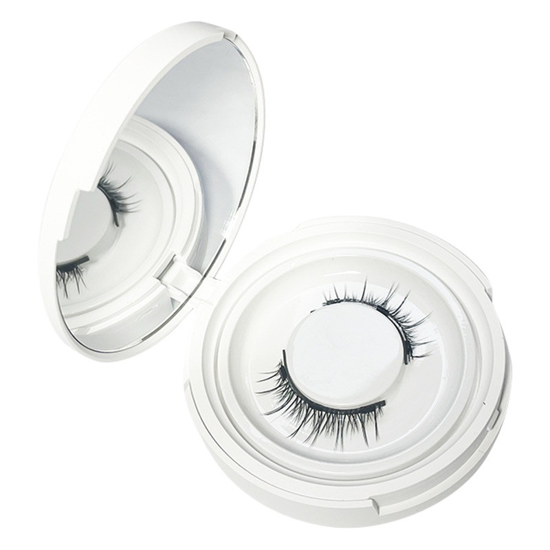 [Pestañas lisas] compre un cabello tres pequeños diablo diariamente un par de pestañas falsas magnéticas pelo de visón de imitación sobrenatural