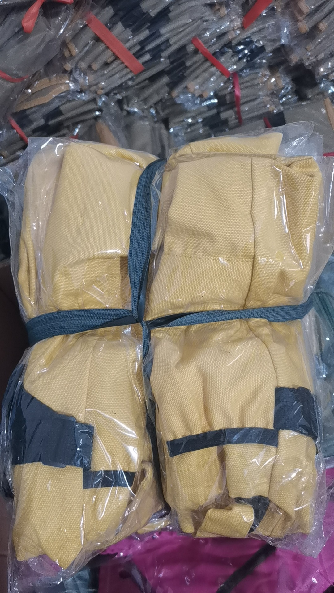 Bolsa de almacenamiento de delantal de lona al aire libre transfronteriza Recolección de frutas y verduras bolsa de almacenamiento de cosecha de liberación rápida de Bolsillo grande al por mayor