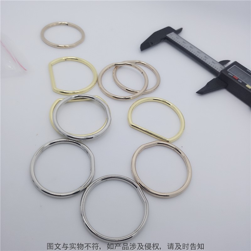 Designer Accessories Material Size Thickness Shape Customizable Color Seamless Hoop Steel Ring Irregular Seamless Customization