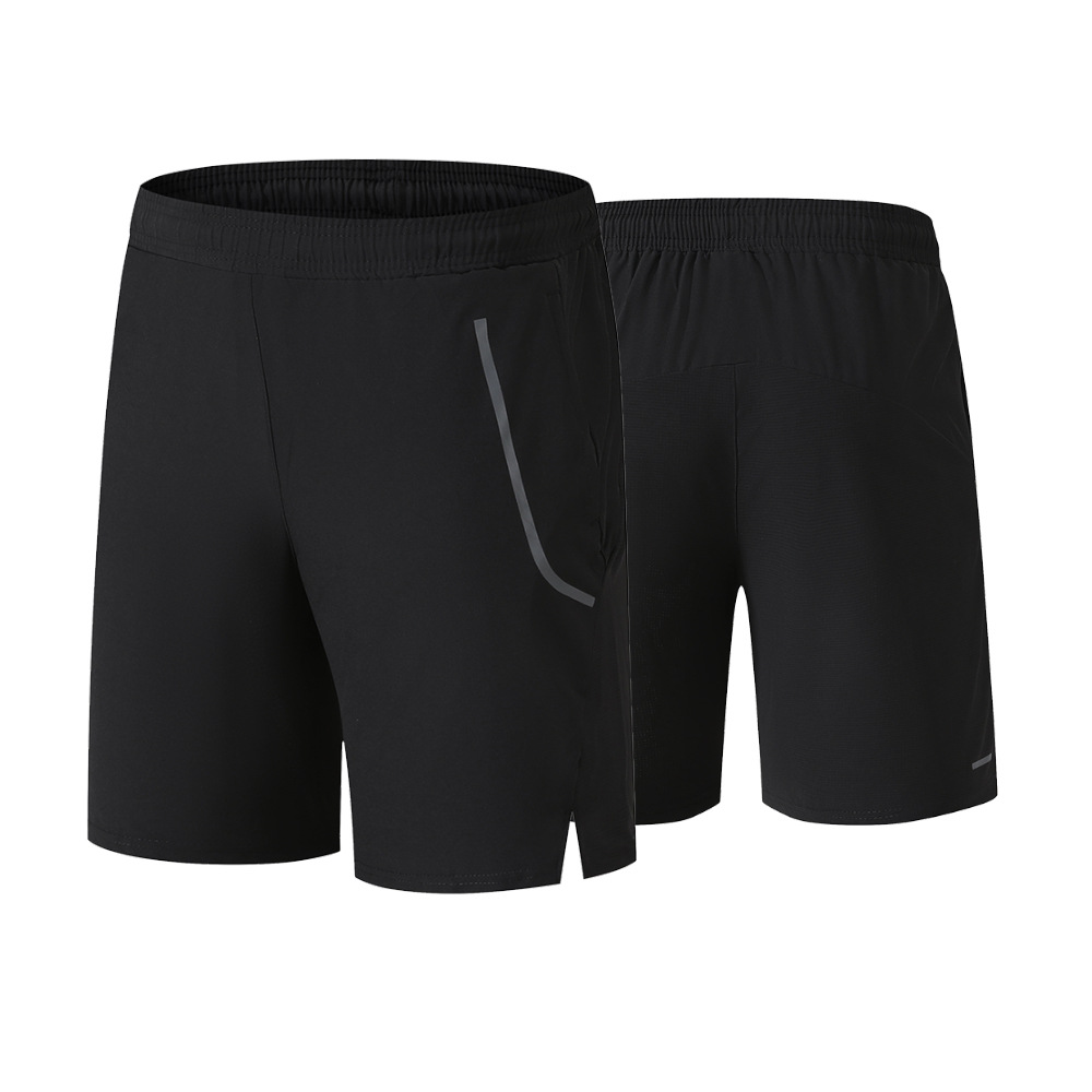 Pantalones deportivos grandes transfronterizos para hombres de verano ocio para correr pantalones de cinco puntos secos rápidos pantalones de entrenamiento transpirables pantalones de baloncesto