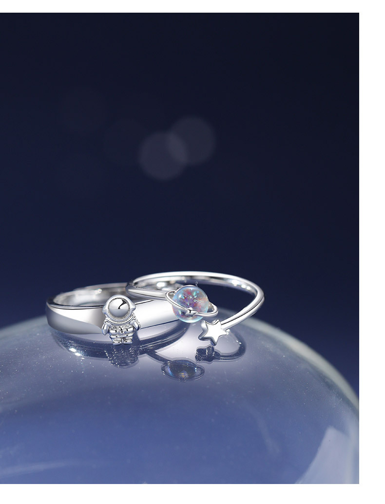 Couple Astronaut Ring 3