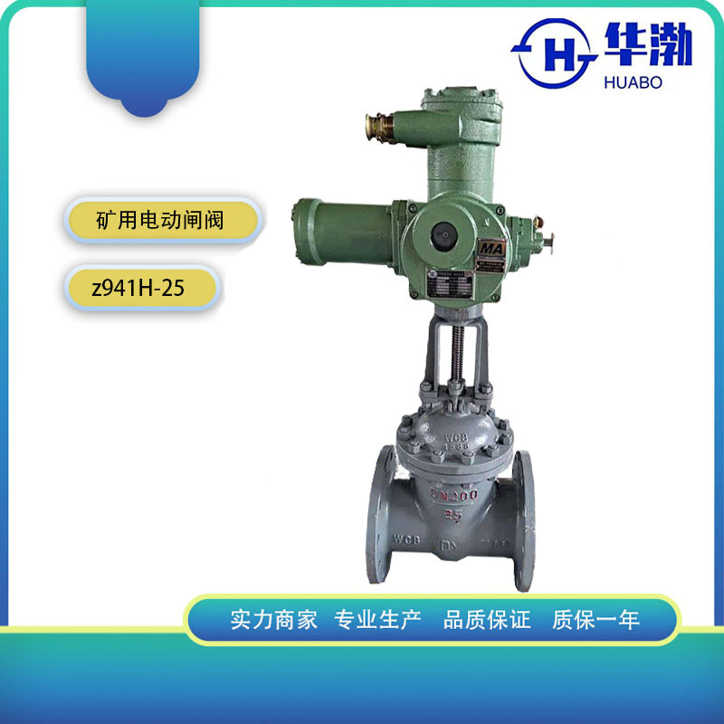 MAZ941H-64C-DN250 EX煤安矿用防爆闸阀 矿用隔爆型电动法兰闸阀