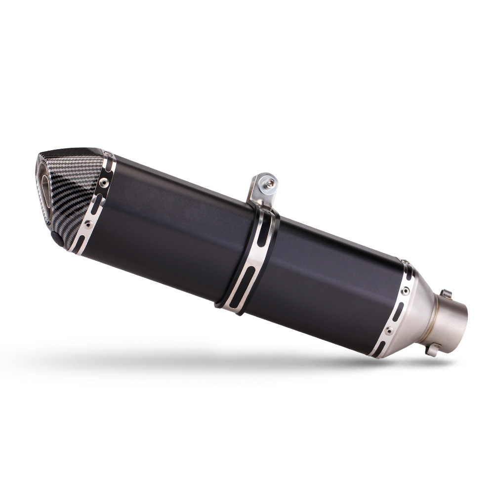 Motorcycle Scooter Ghost Fire Rs100 Qiaoge Jinzhan 6 Gy6 Universal Exhaust Pipe Tail Section Modification Small Hexagon