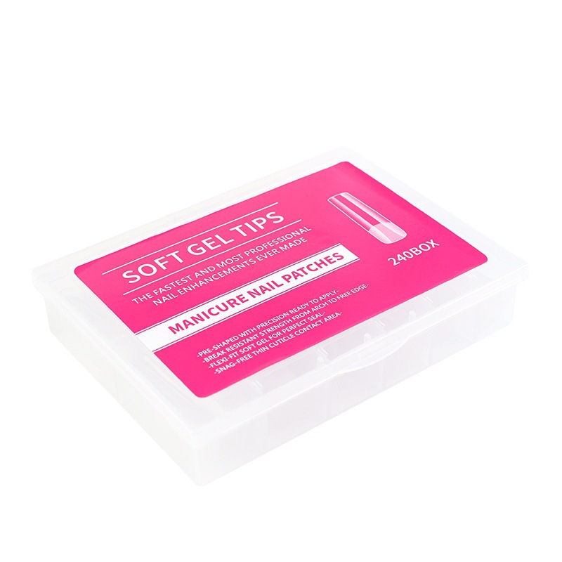 Película de uñas película de belleza de uñas ultrafina corta sin costuras extensión de uñas sin tallado tienda de uñas de molienda parche de uñas especial